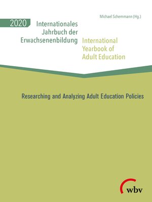 cover image of Internationales Jahrbuch Erwachsenenbildung 2020